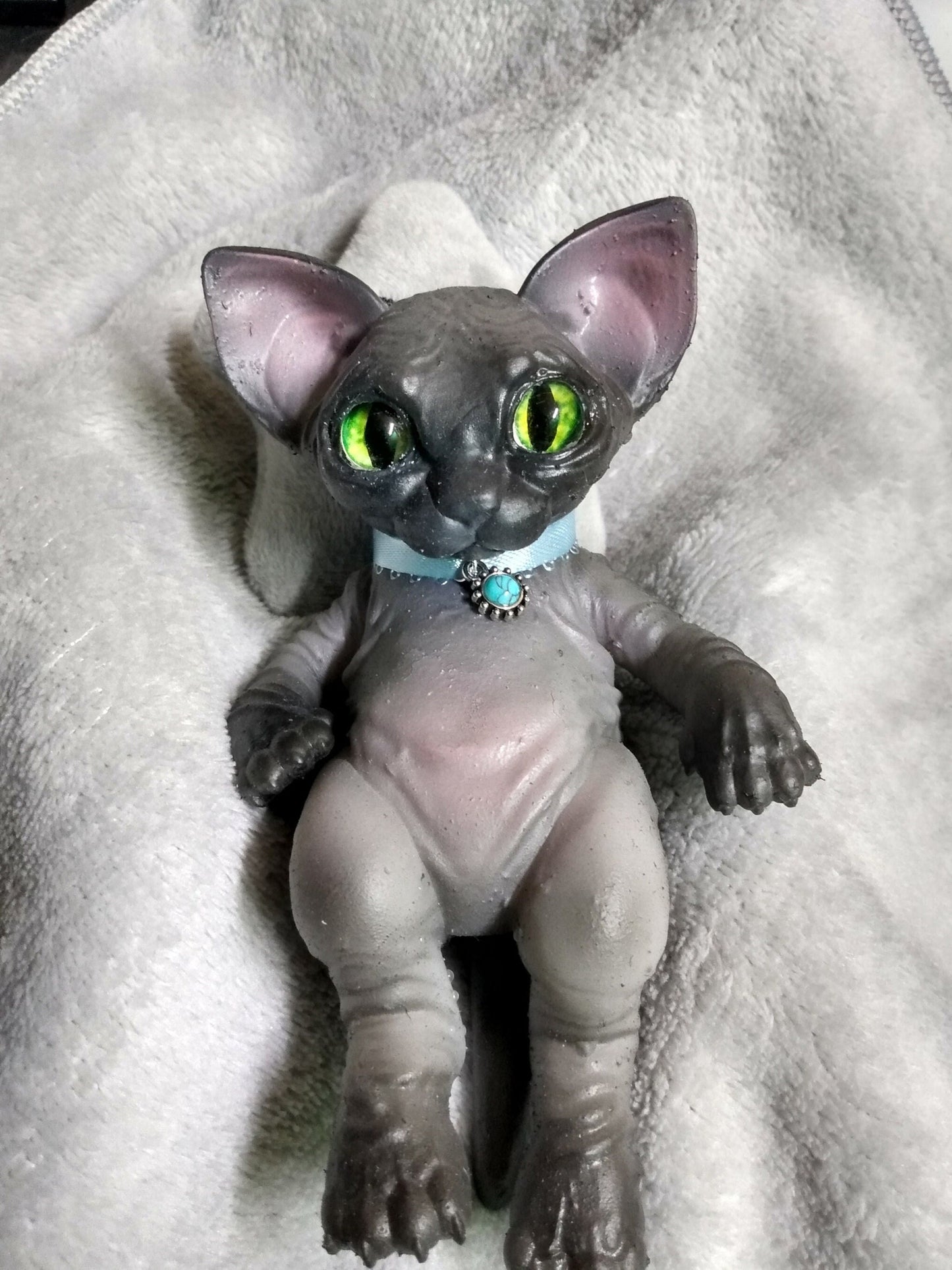 Silicone Sphynx Cat Kitten CUSTOMS