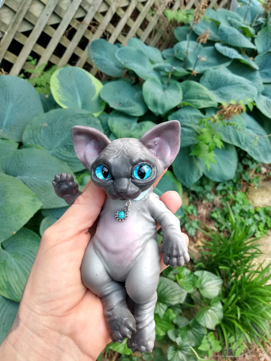 Silicone Sphynx Cat Kitten CUSTOMS