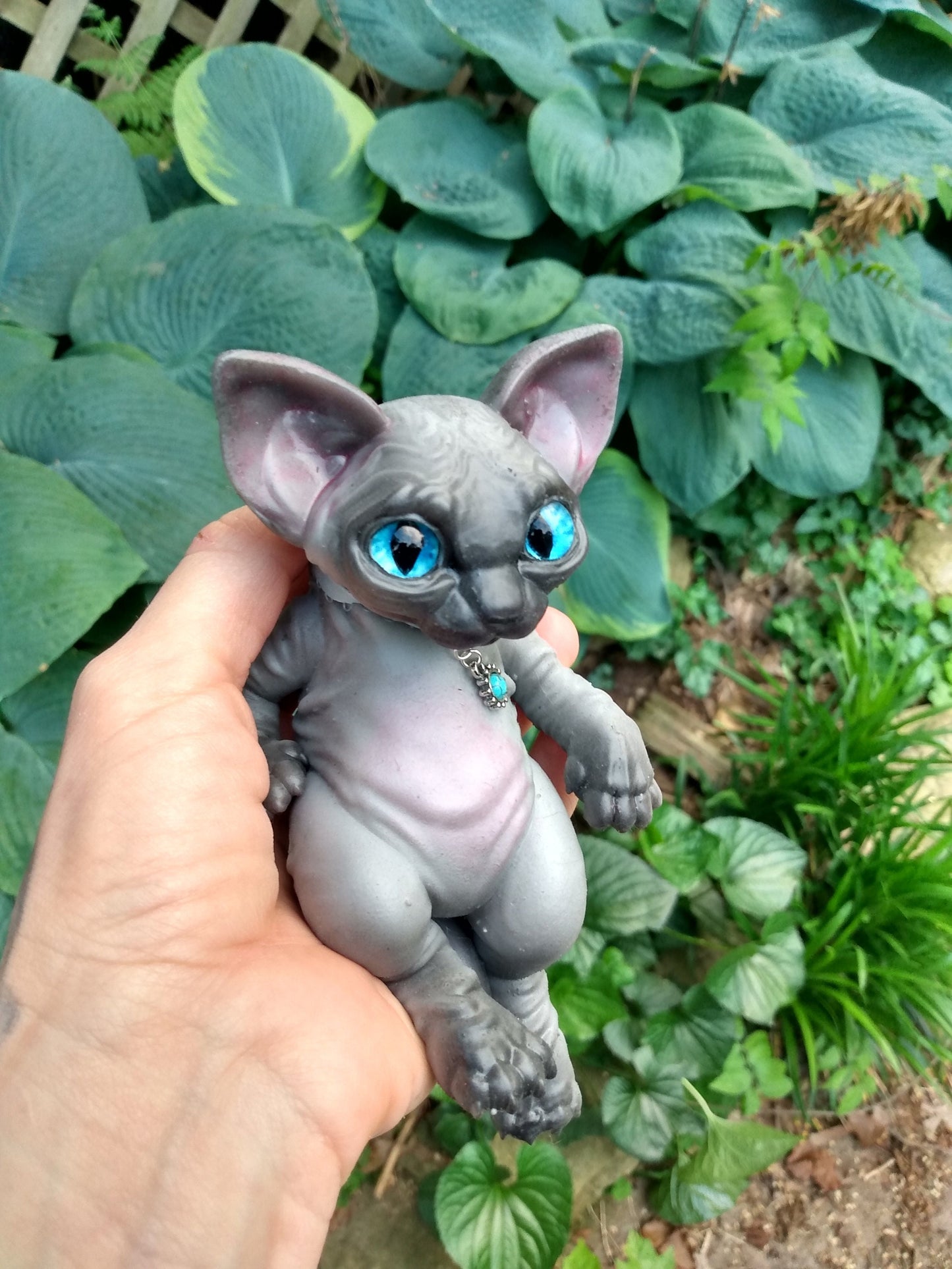Silicone Sphynx Cat Kitten CUSTOMS