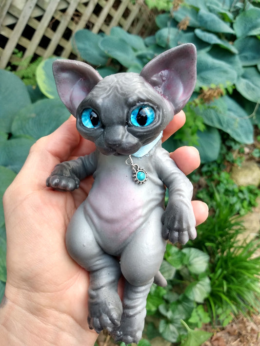 Silicone Sphynx Cat Kitten CUSTOMS
