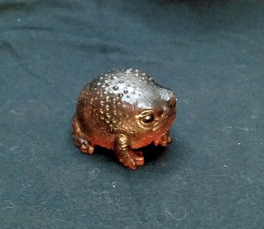 SQUISHY Avocado Frog. Grumpy "Poo" FROG.