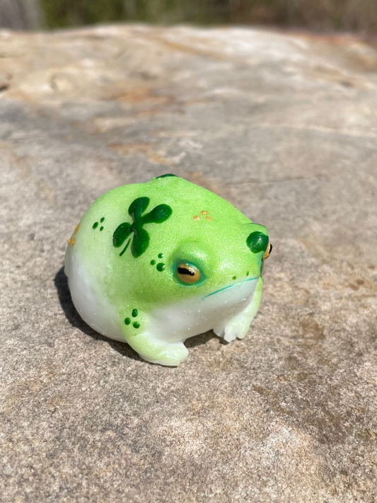 Shamrock Frog silicone stress buddy