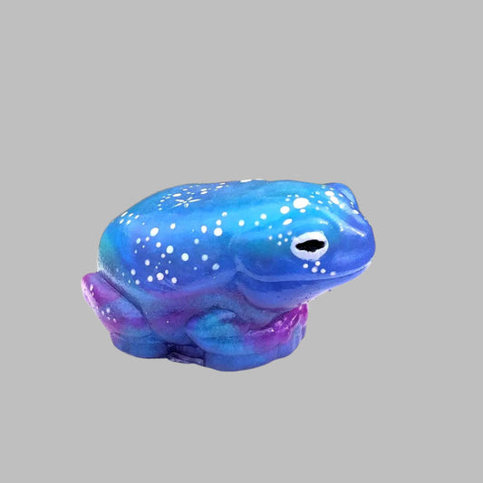 GALAXY GLOW Limted Edition SQUISHY Green Tree Frog. Cute frog fidget Anti Stress Weirdcore